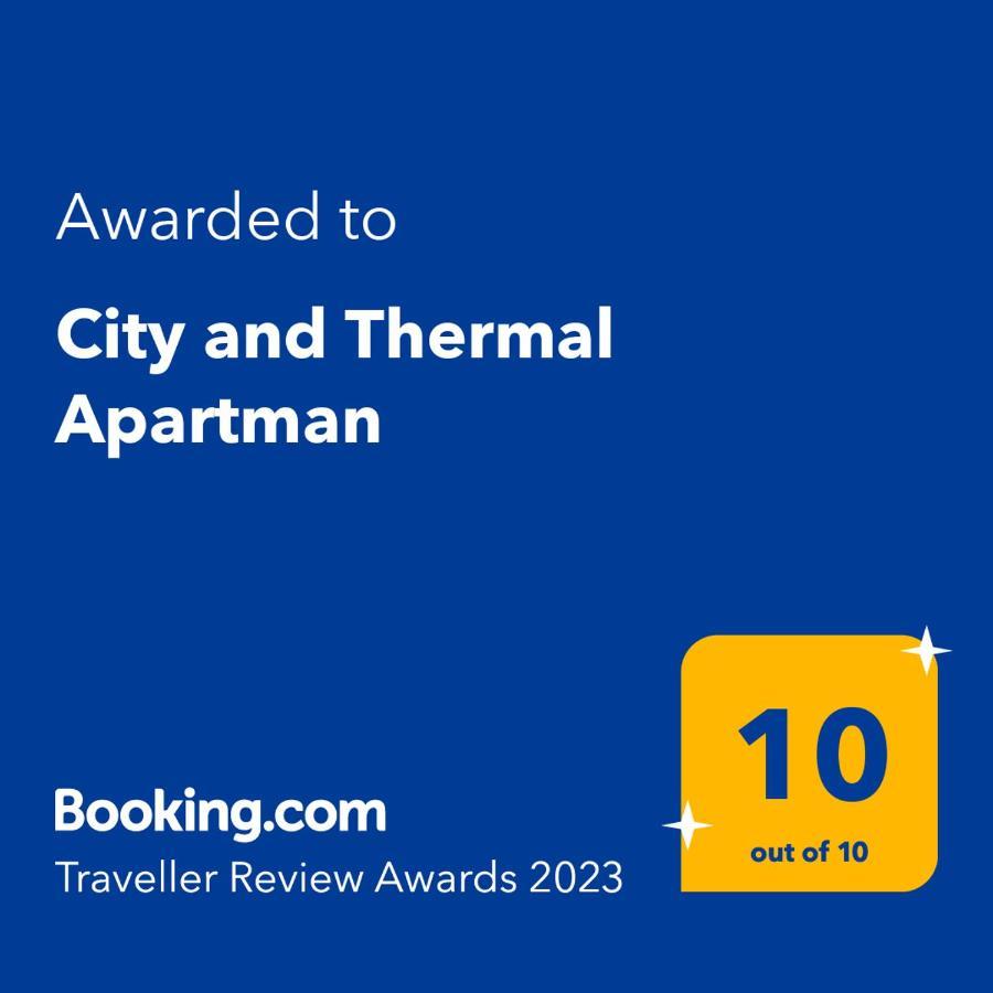 City And Thermal Apartman Gyor Bagian luar foto